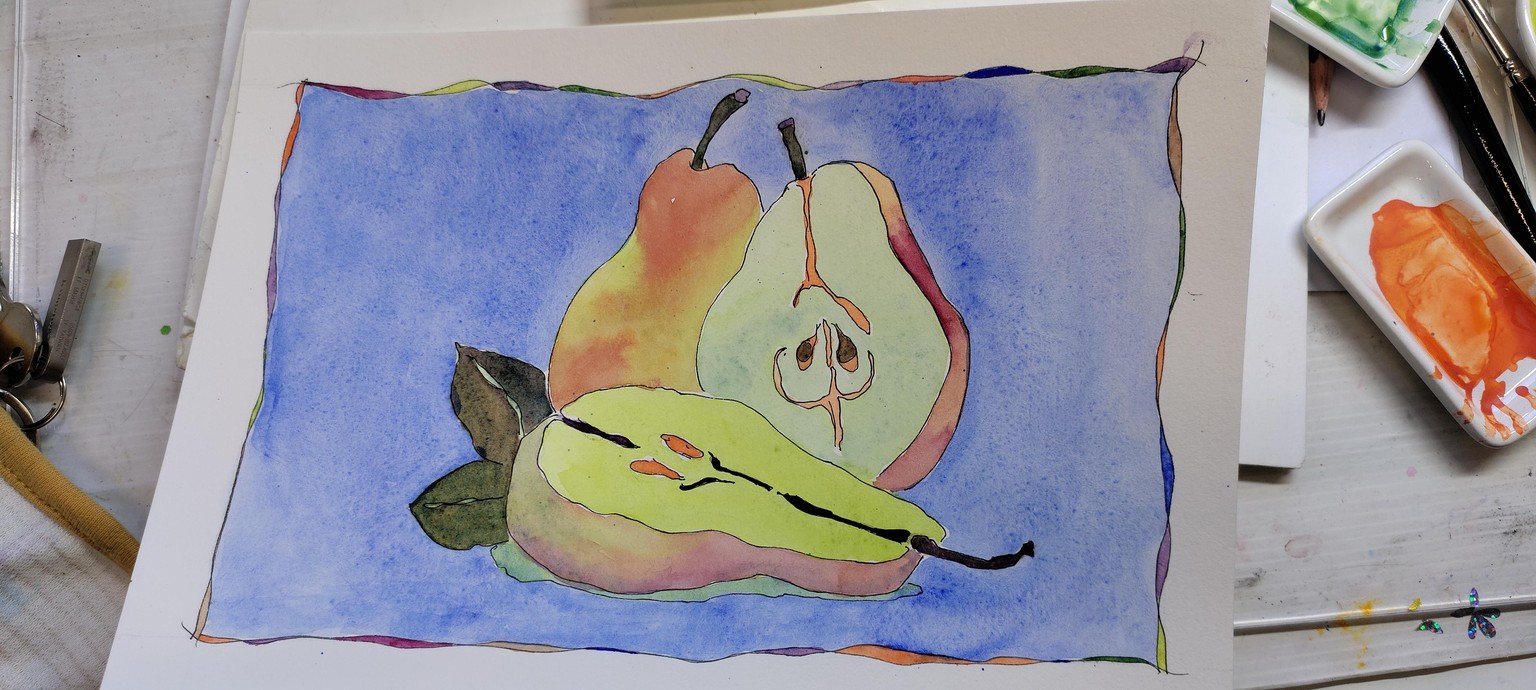Puddle Pears and Colour combos - image 2 - student project