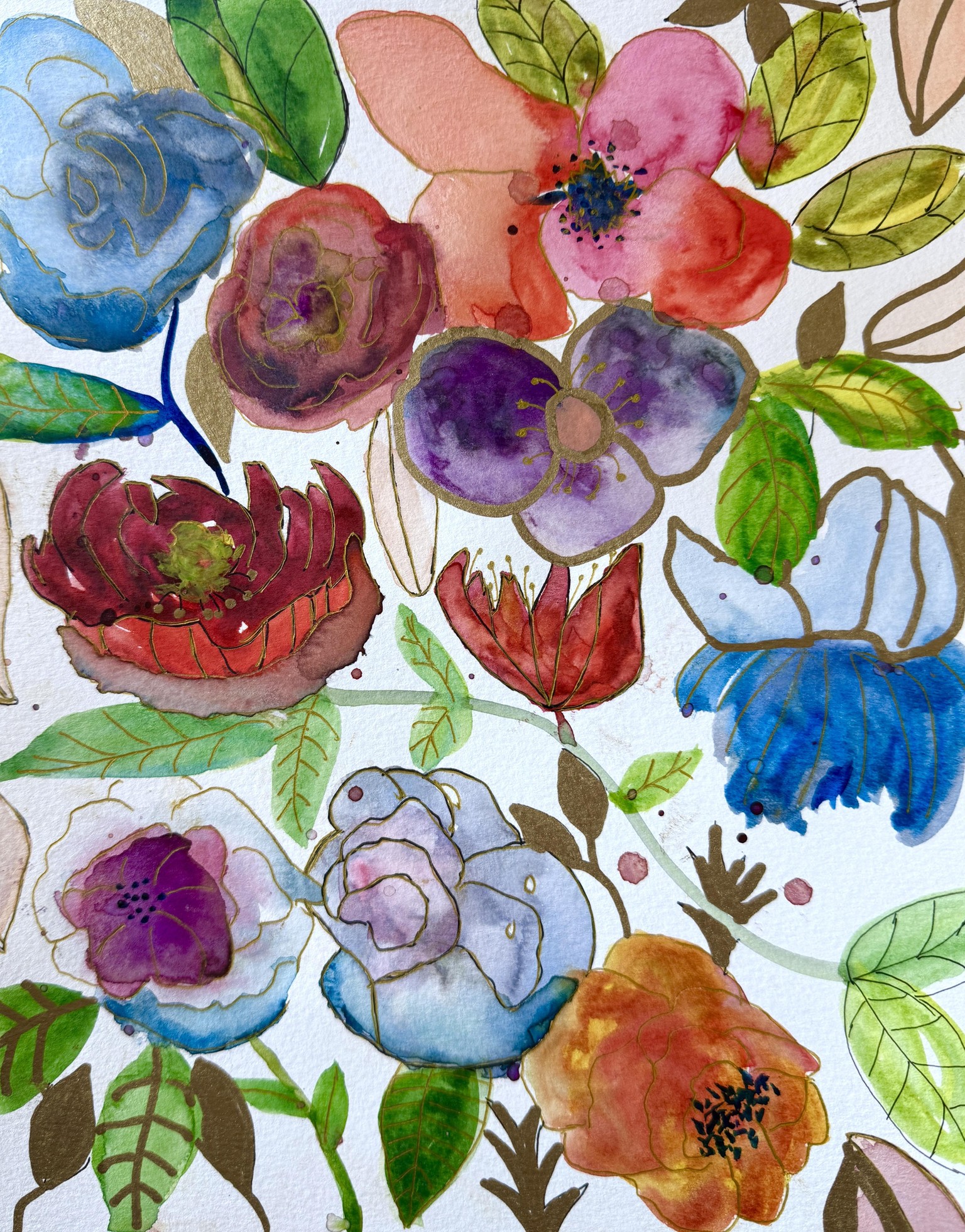 Loose Florals Play - image 1 - student project