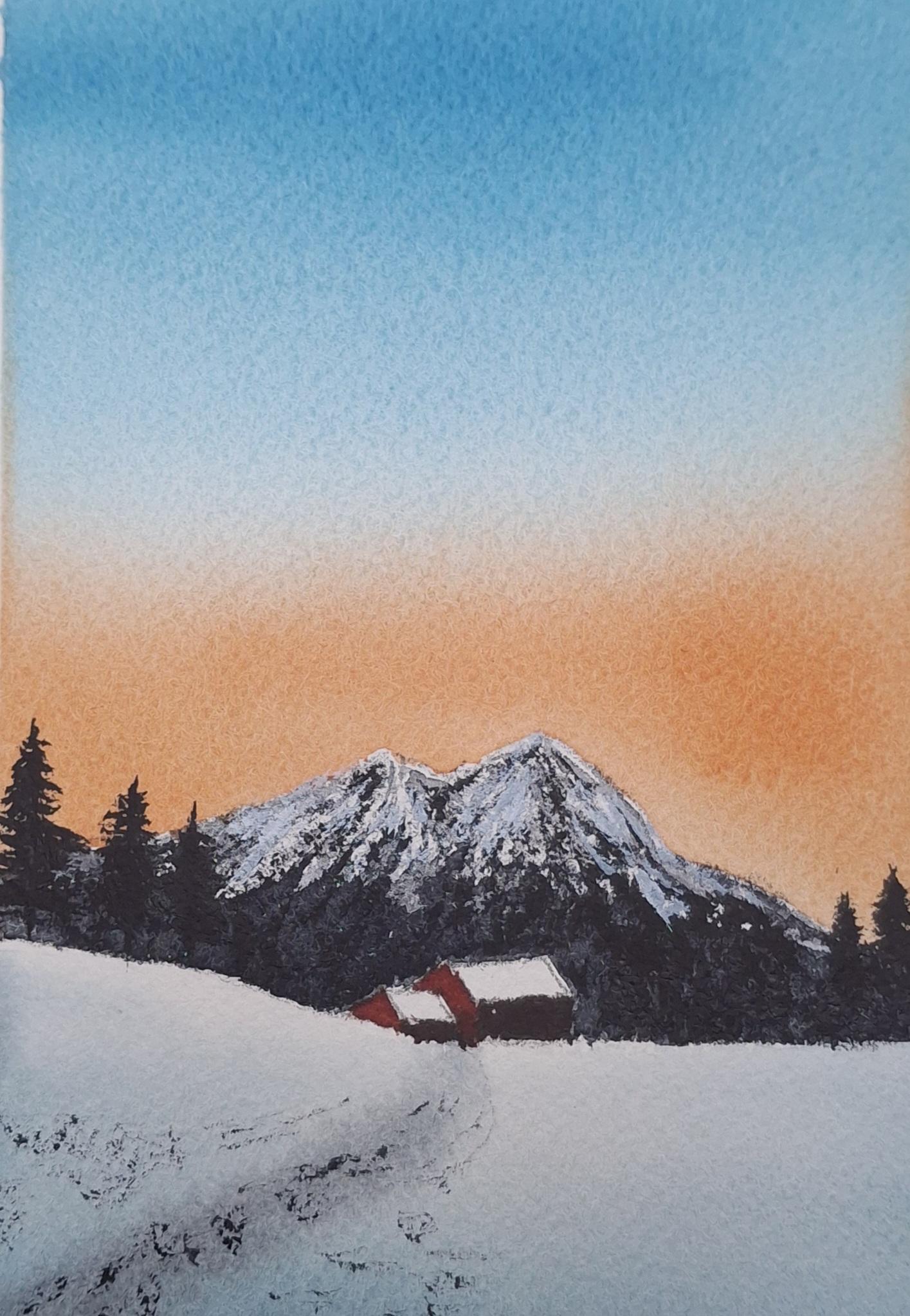 30 Winter Landscapes - image 31 - student project