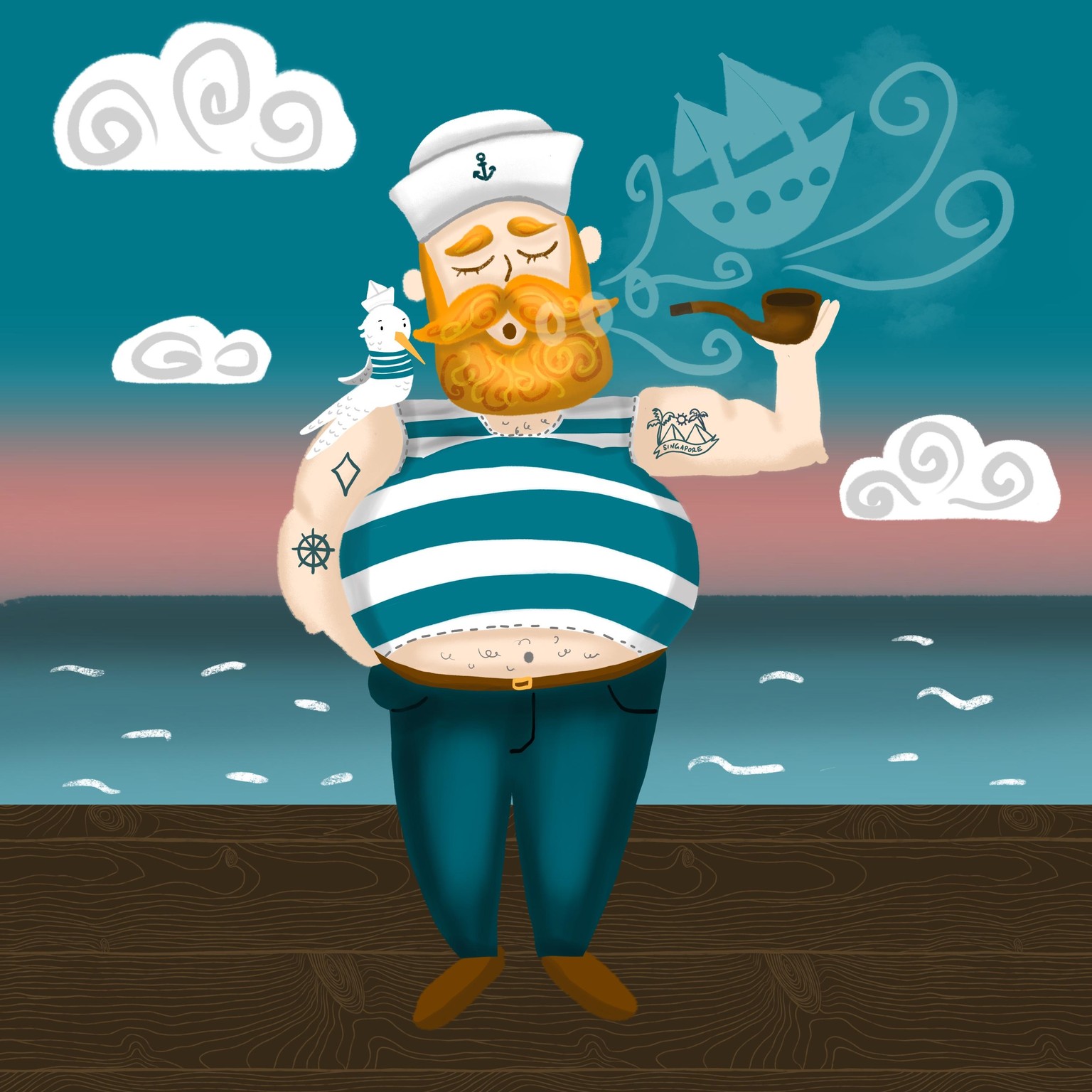 Sailor - image 1 - student project