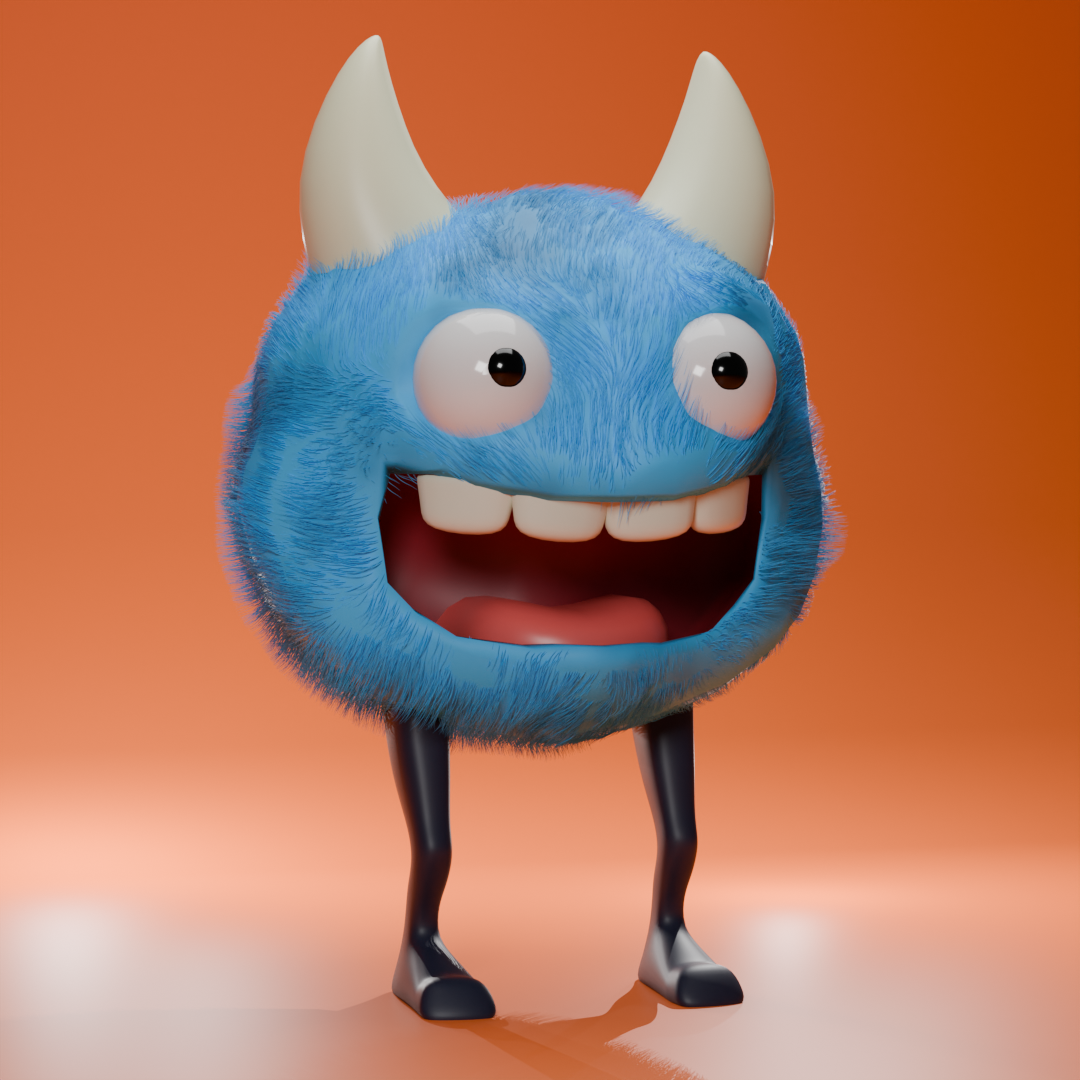 Little Blue Devil - image 2 - student project