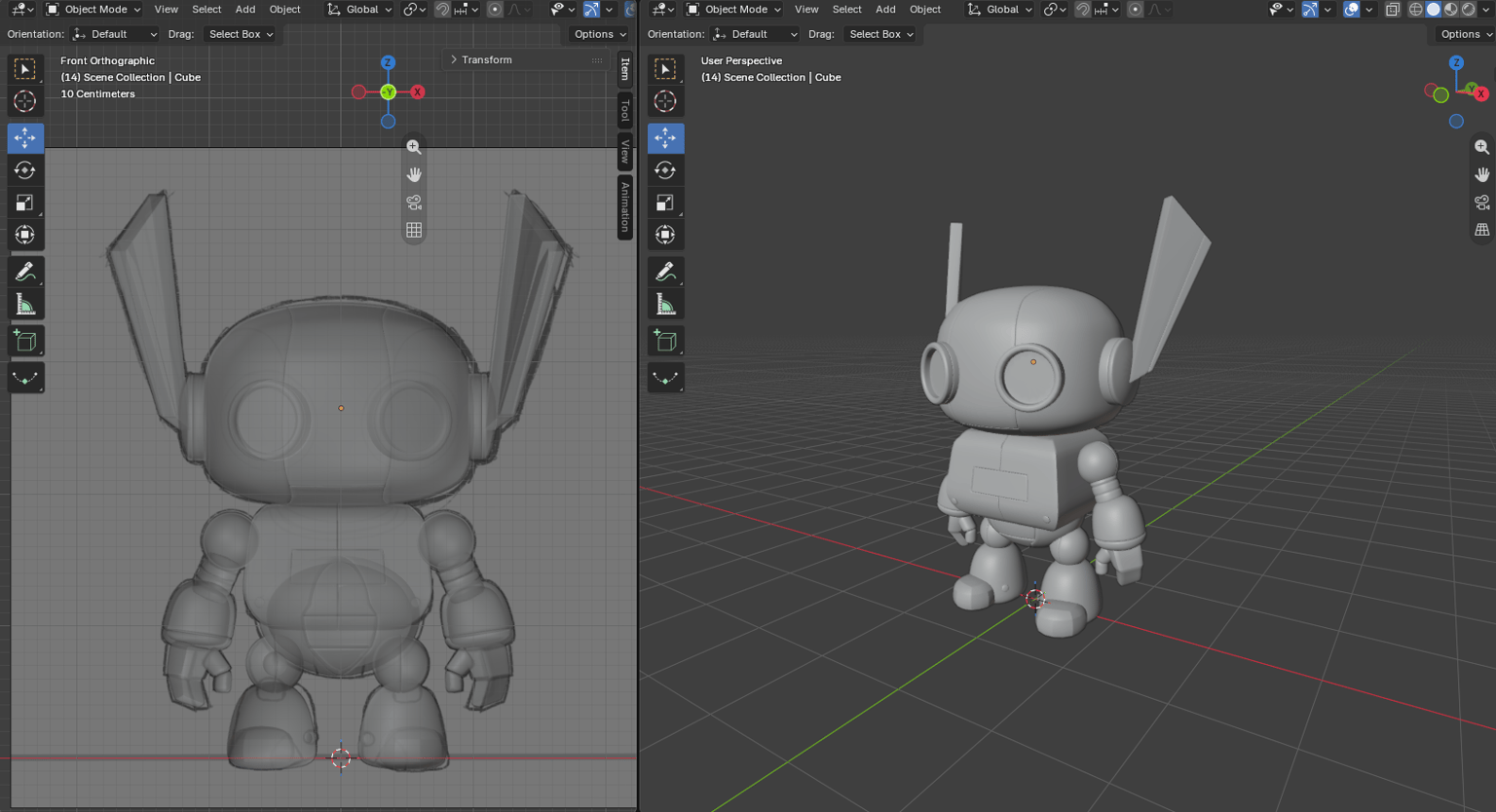 Little robot - image 1 - student project