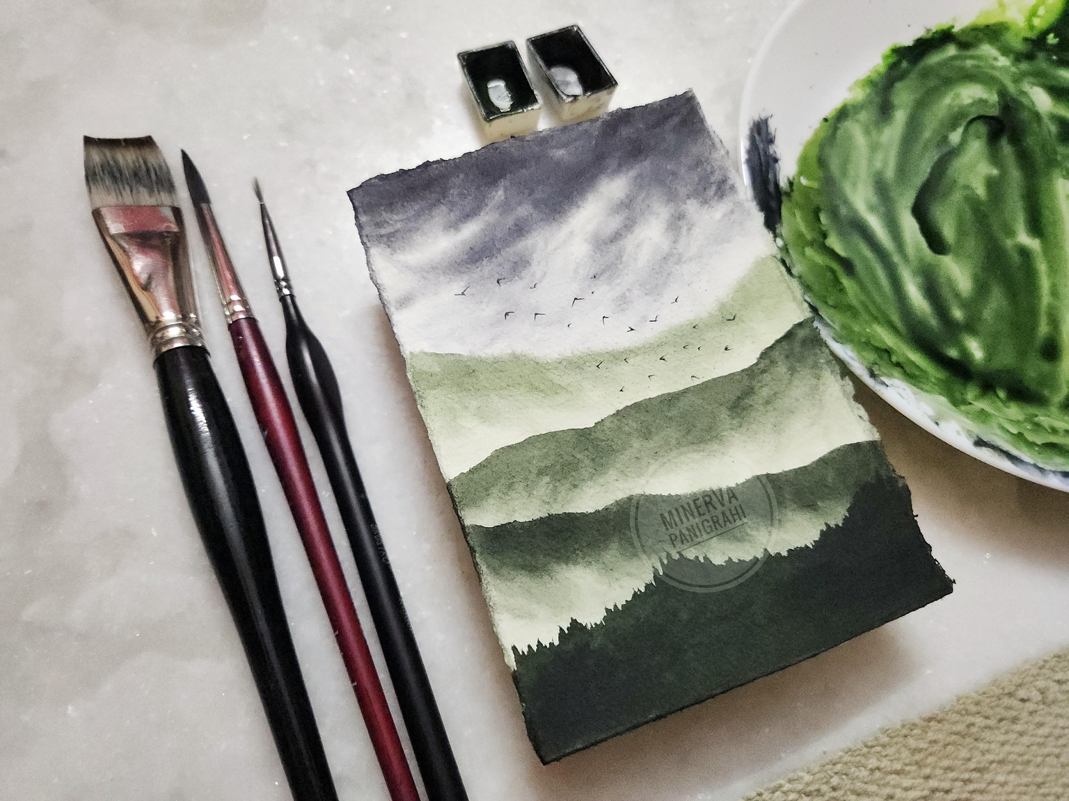20 Days of Minimalistic Landscapes - image 1 - student project