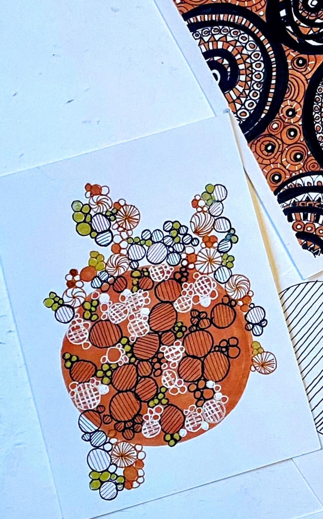 Mindful drawing - image 5 - student project