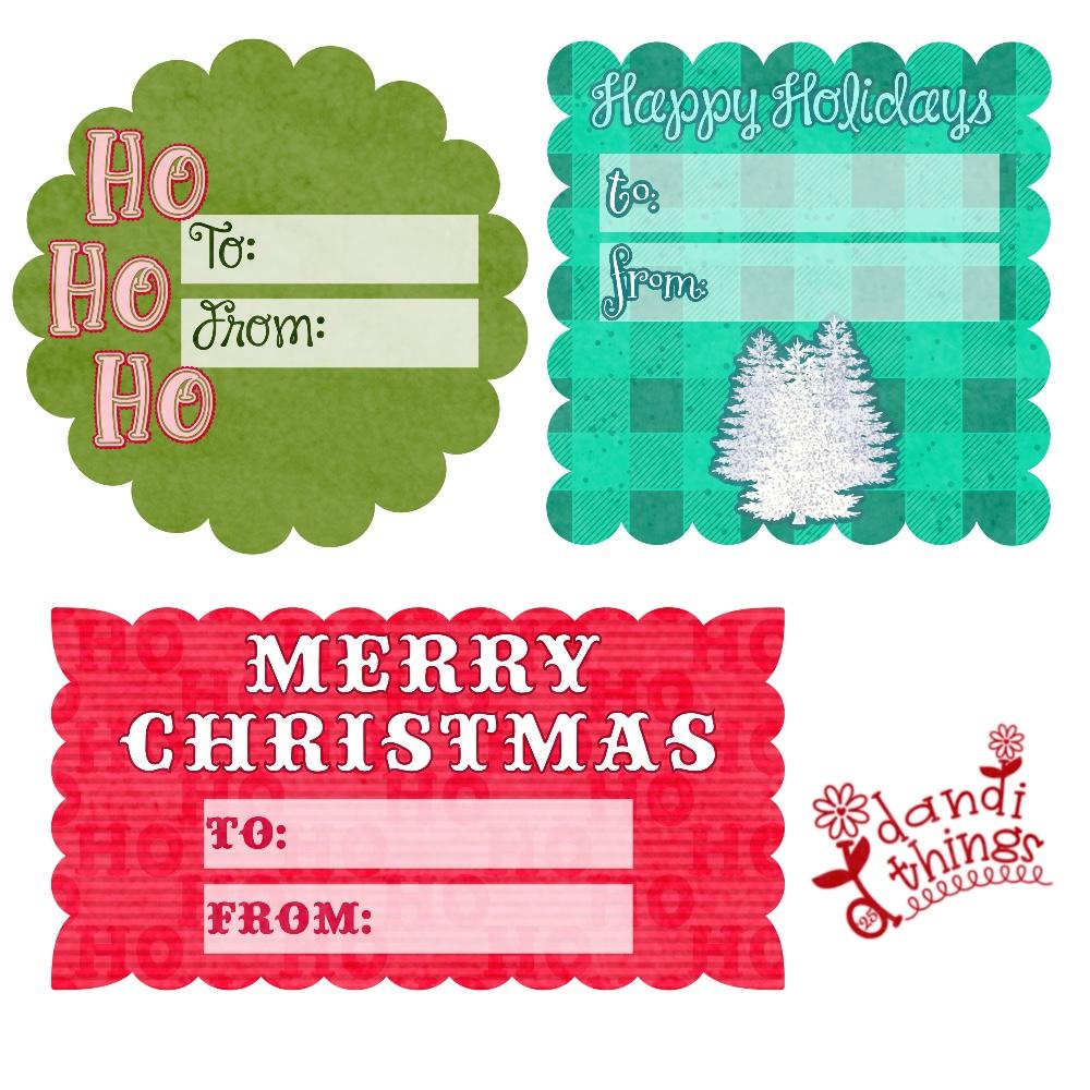 Holiday Gift Tags - image 1 - student project
