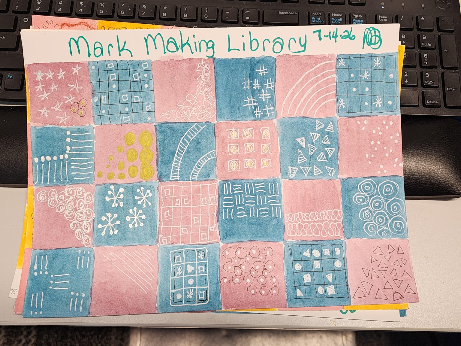 Mark Making 1 - image 3 - student project