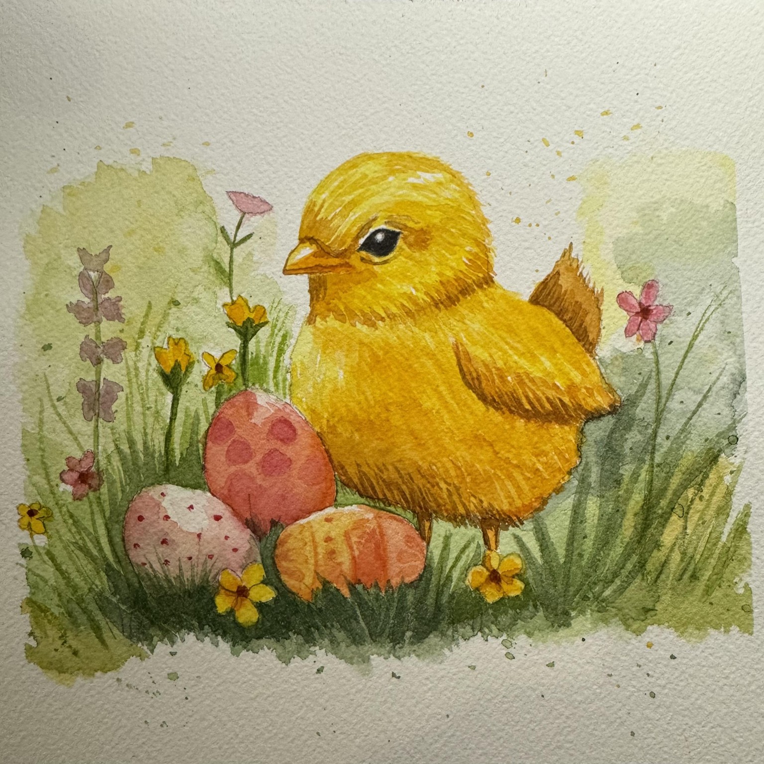 Fun Easter Painting - image 1 - student project