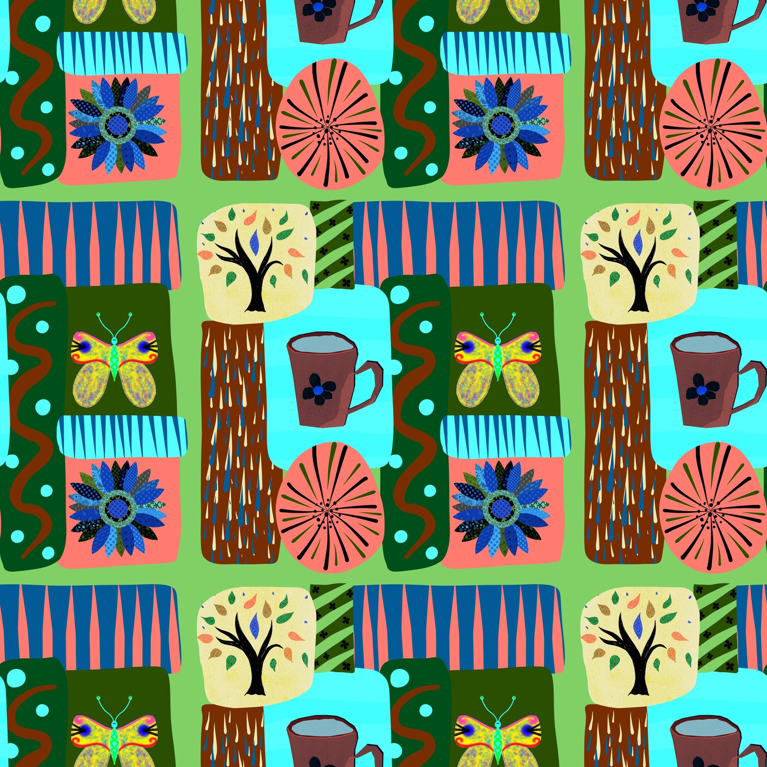 My Patchwork Pattern - image 7 - student project