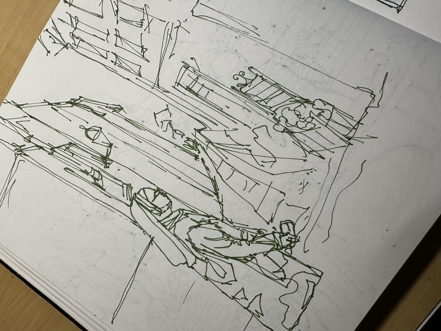 No Effort People Sketches - image 2 - student project