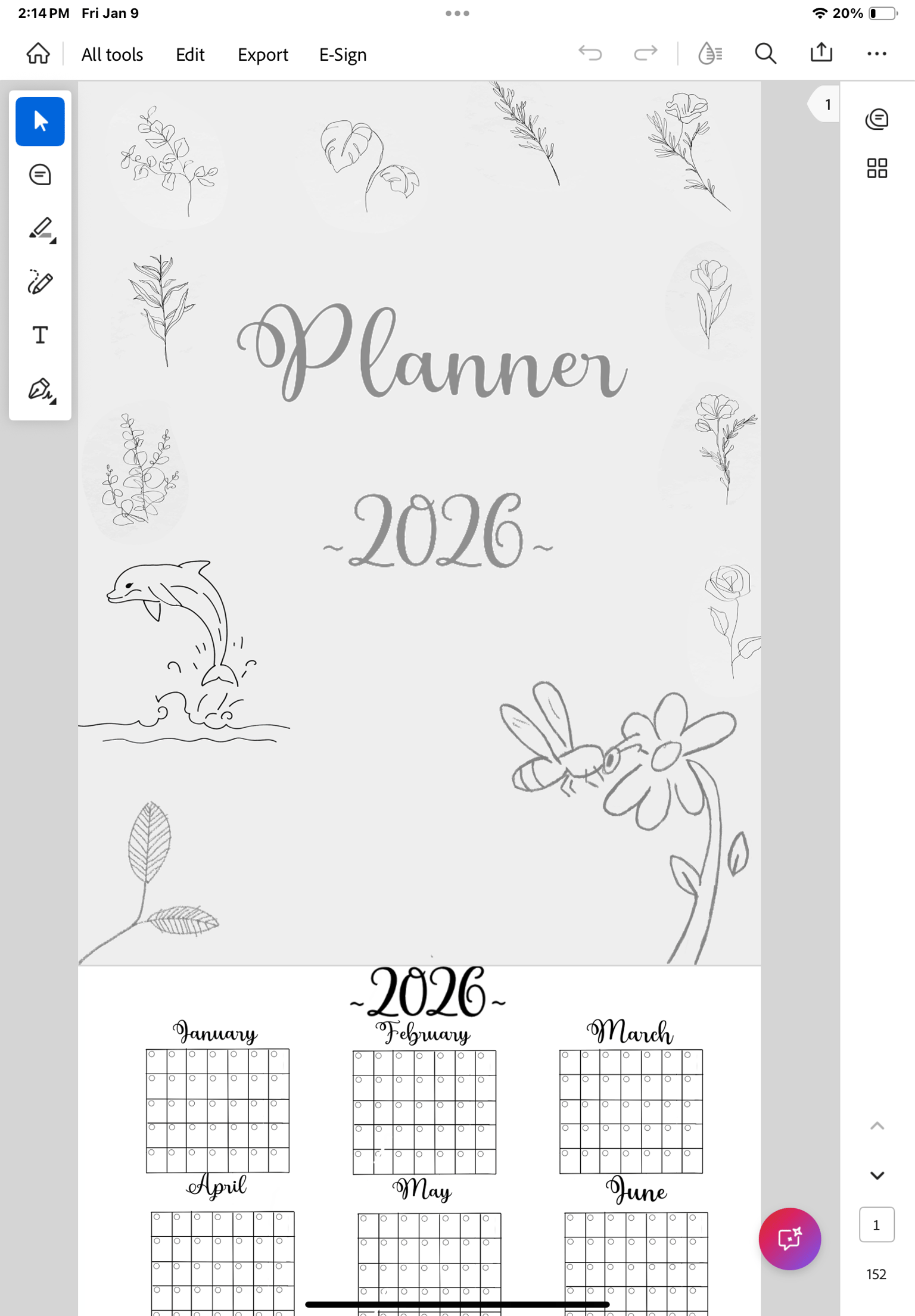 My planner - image 1 - student project