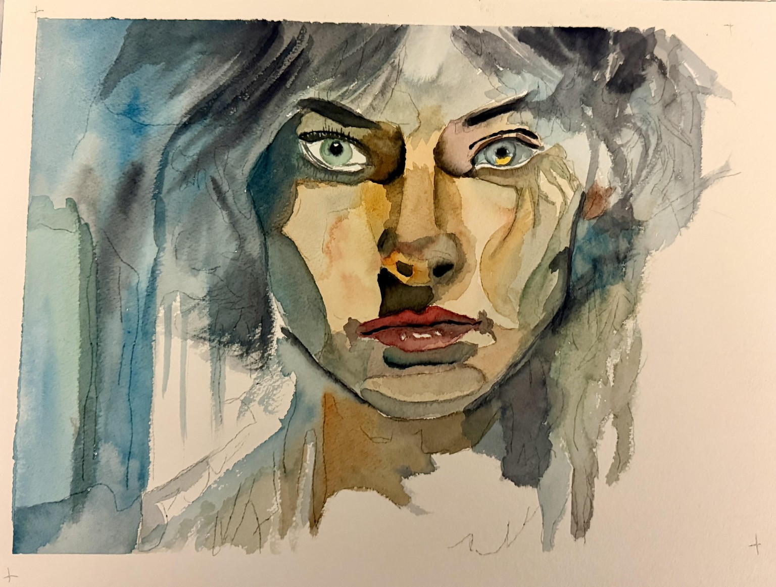 Trying to paint as fast as Will…. - image 1 - student project