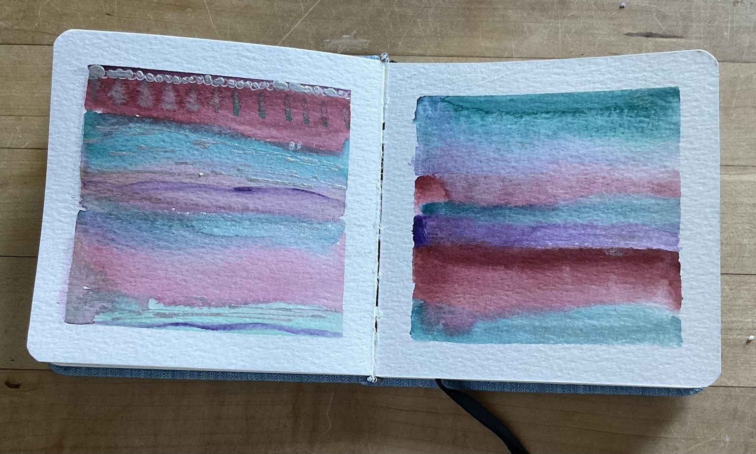 Mini-striped Abstracts - image 2 - student project