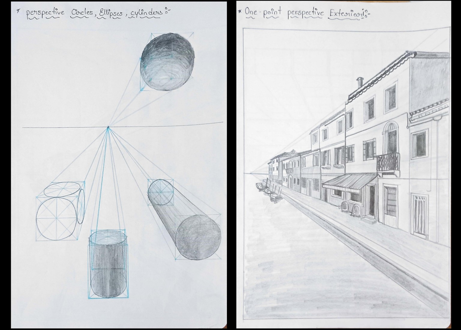 Drawing in perspective - image 2 - student project
