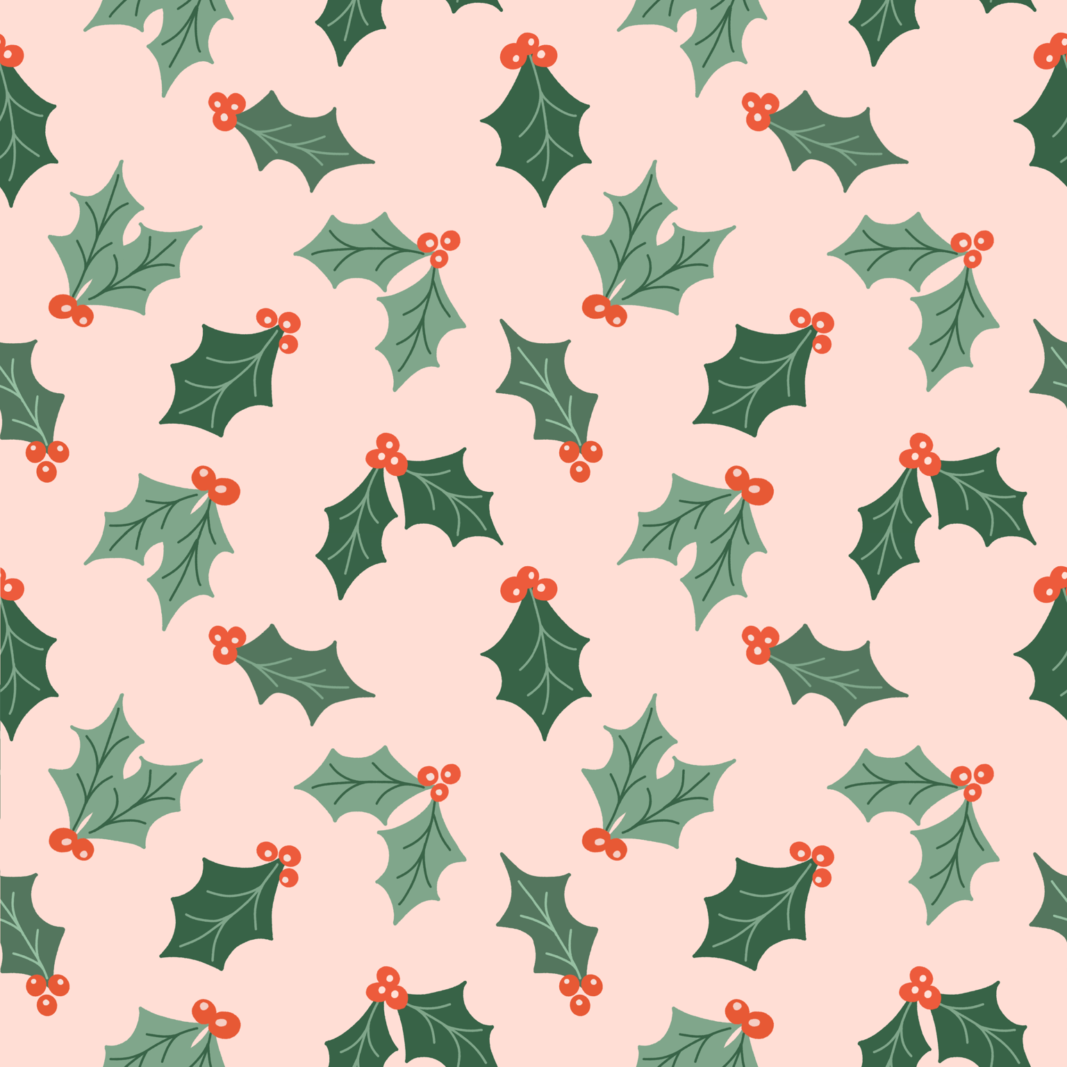 Mini Pattern Collection: Holly Jolly - image 9 - student project