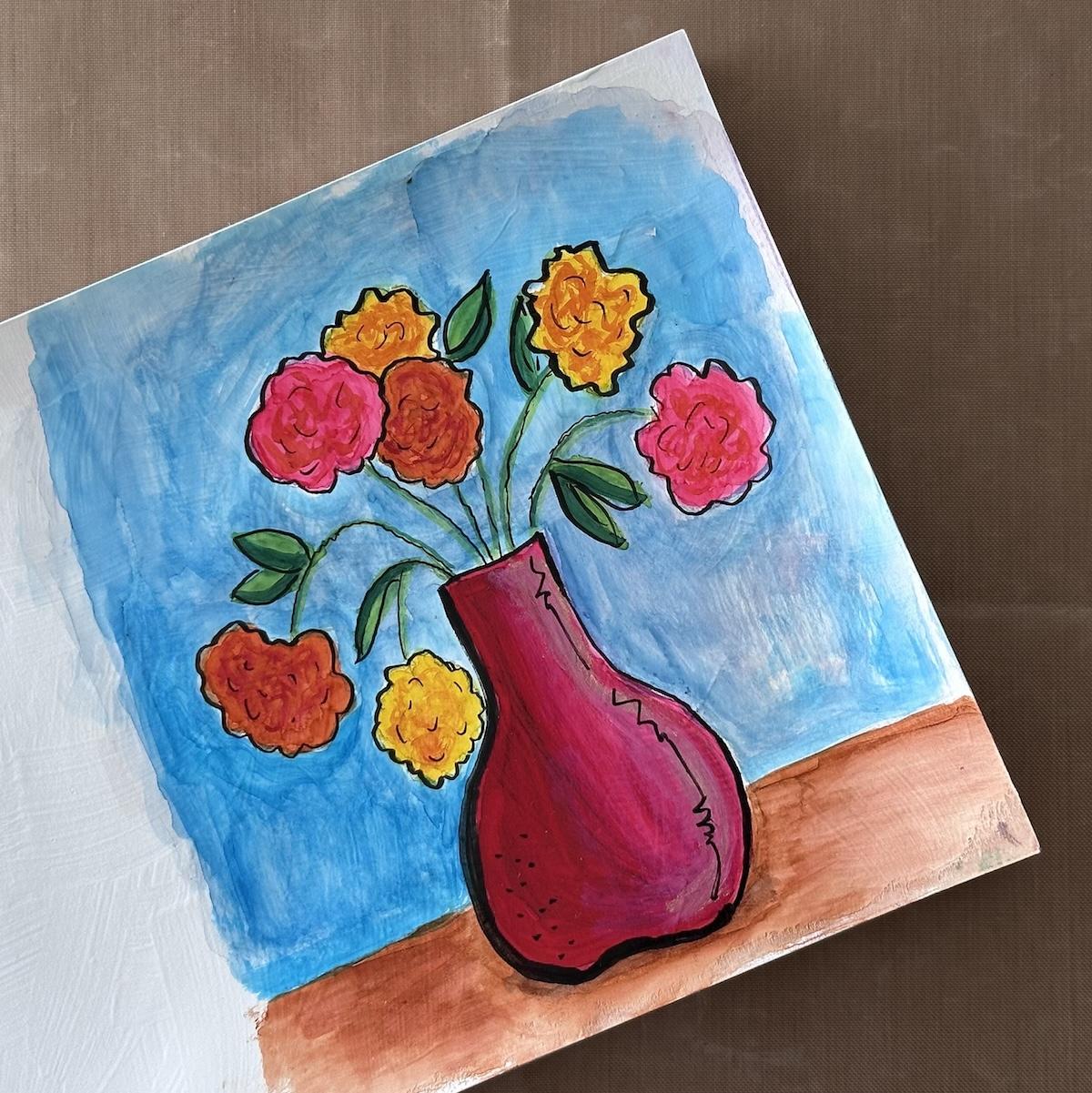 Photos of my sketchbook - image 1 - student project