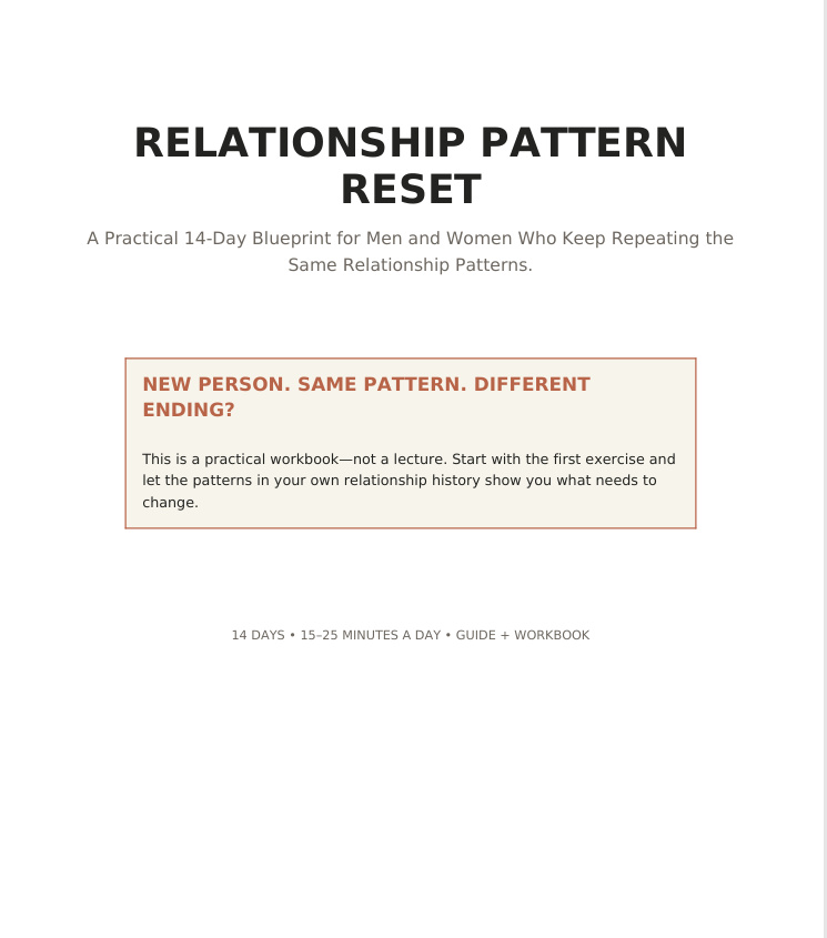 RELATIONSHIP PATTERN RESET - image 2 - student project