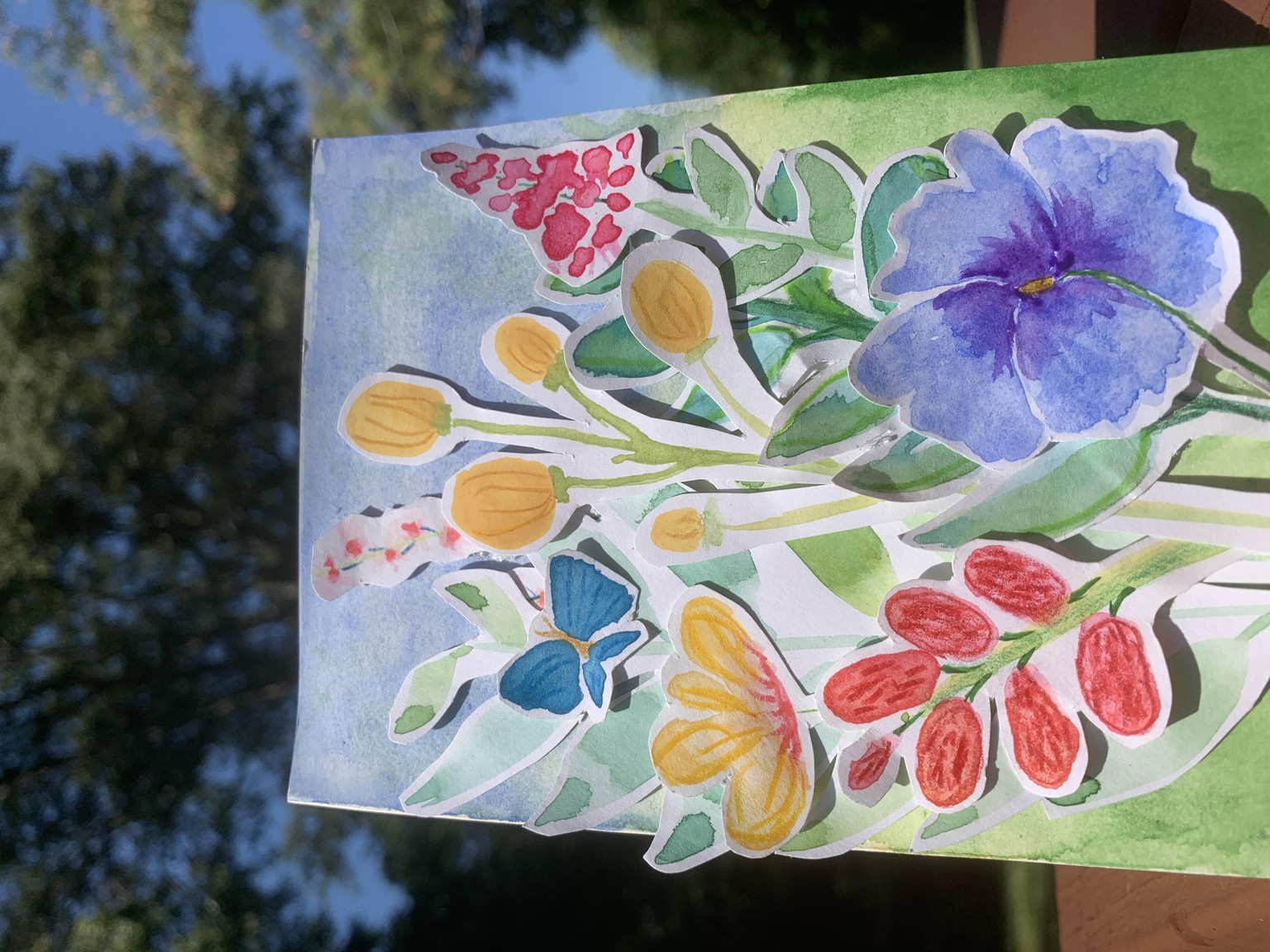 Joyful Watercolor Cards indeed! - image 1 - student project