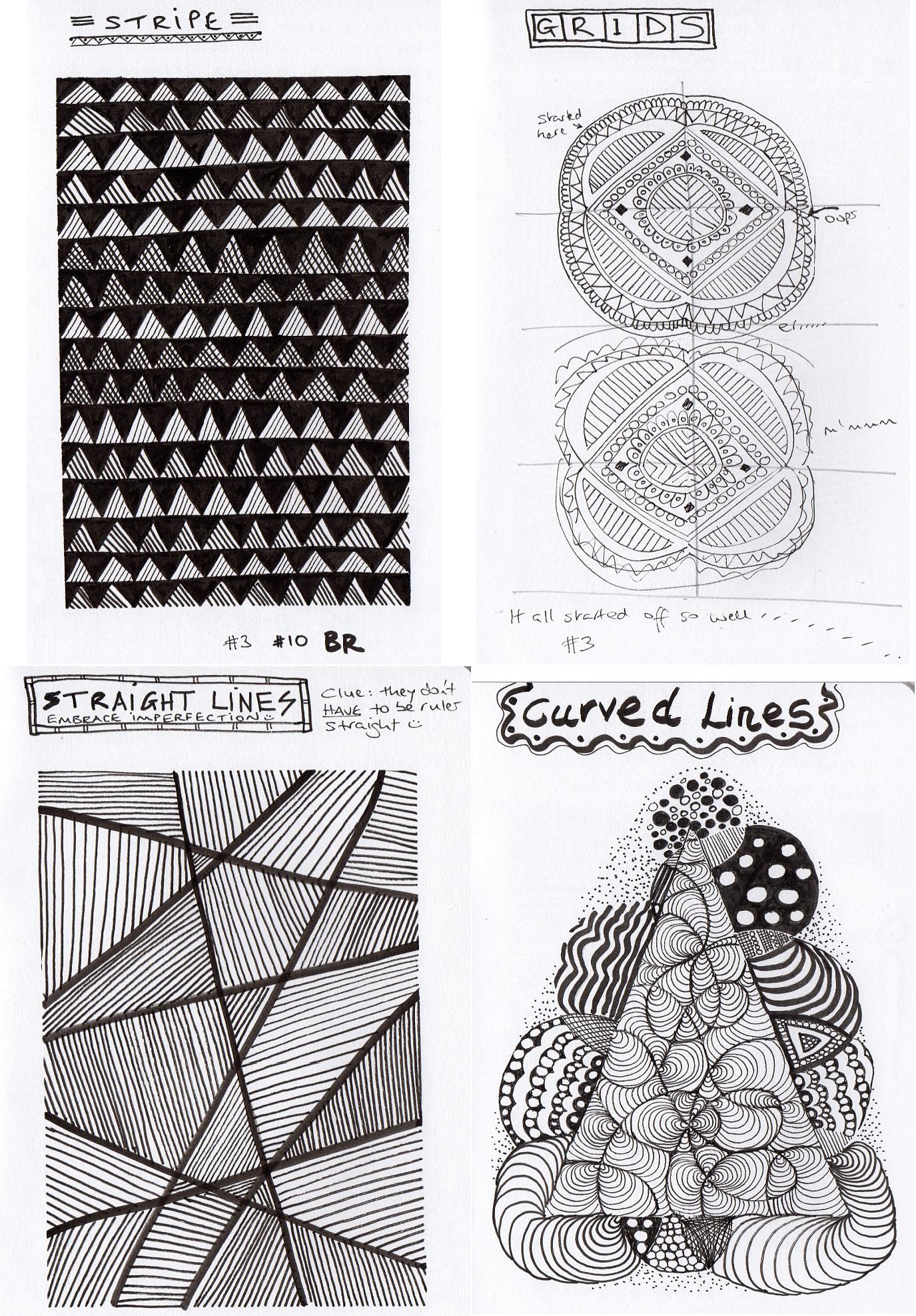 Mindful Drawing with Mel Rye - image 2 - student project