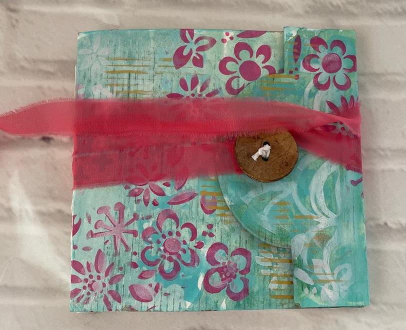 Denise Love's bound in creativity mixed media journal - image 5 - student project