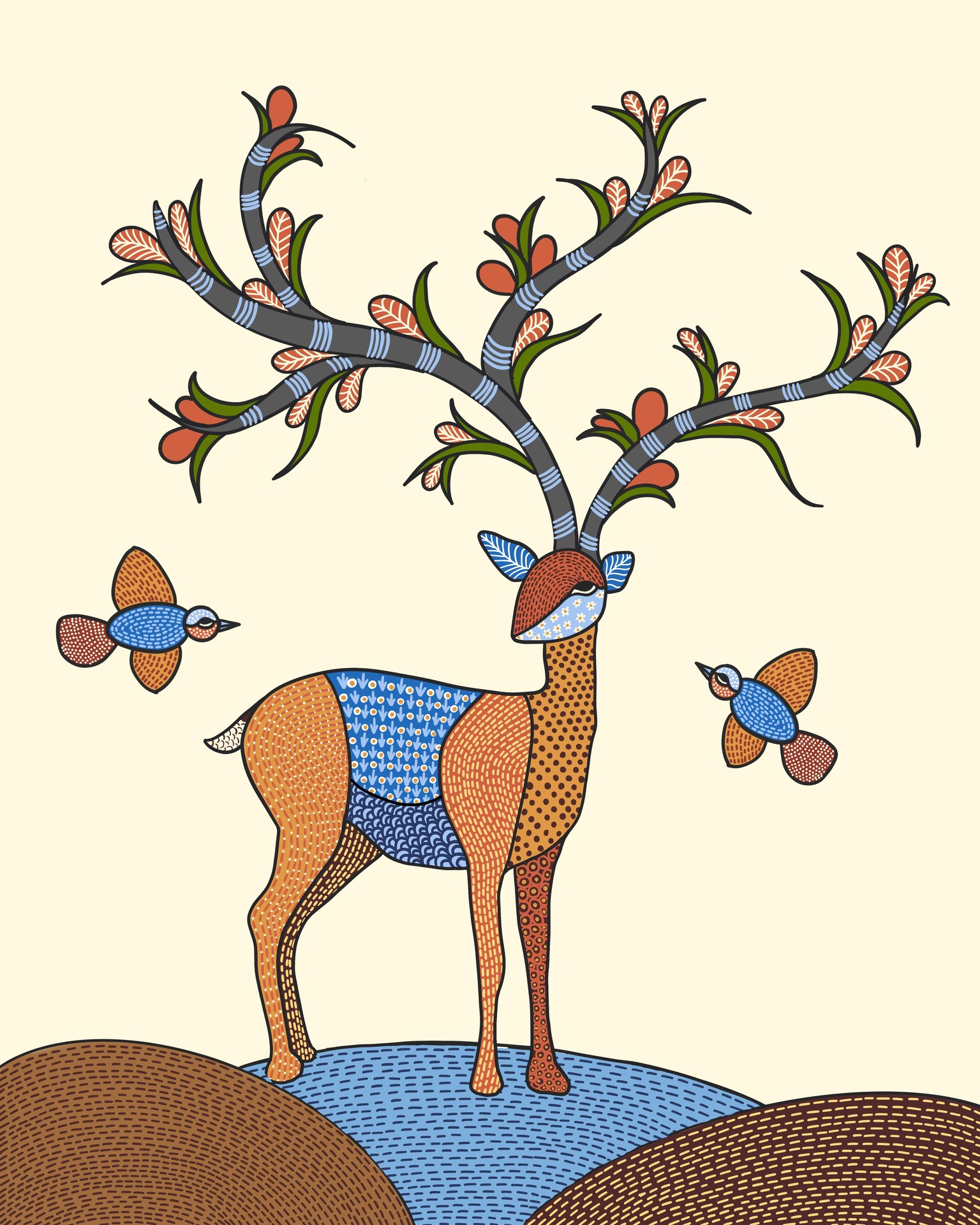 Gond Art - image 1 - student project
