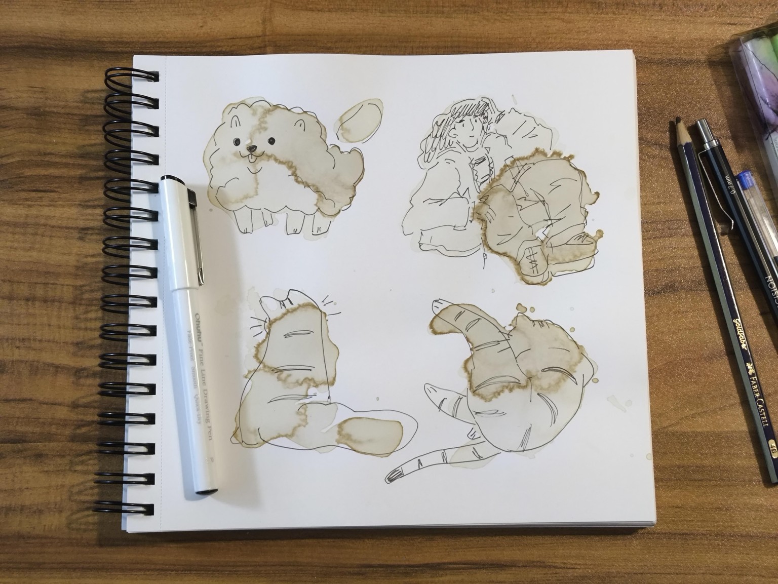 Sketching EVERY Day! (For 5 Days) - image 3 - student project