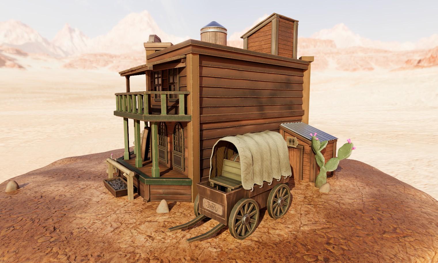 Saloon - image 3 - student project