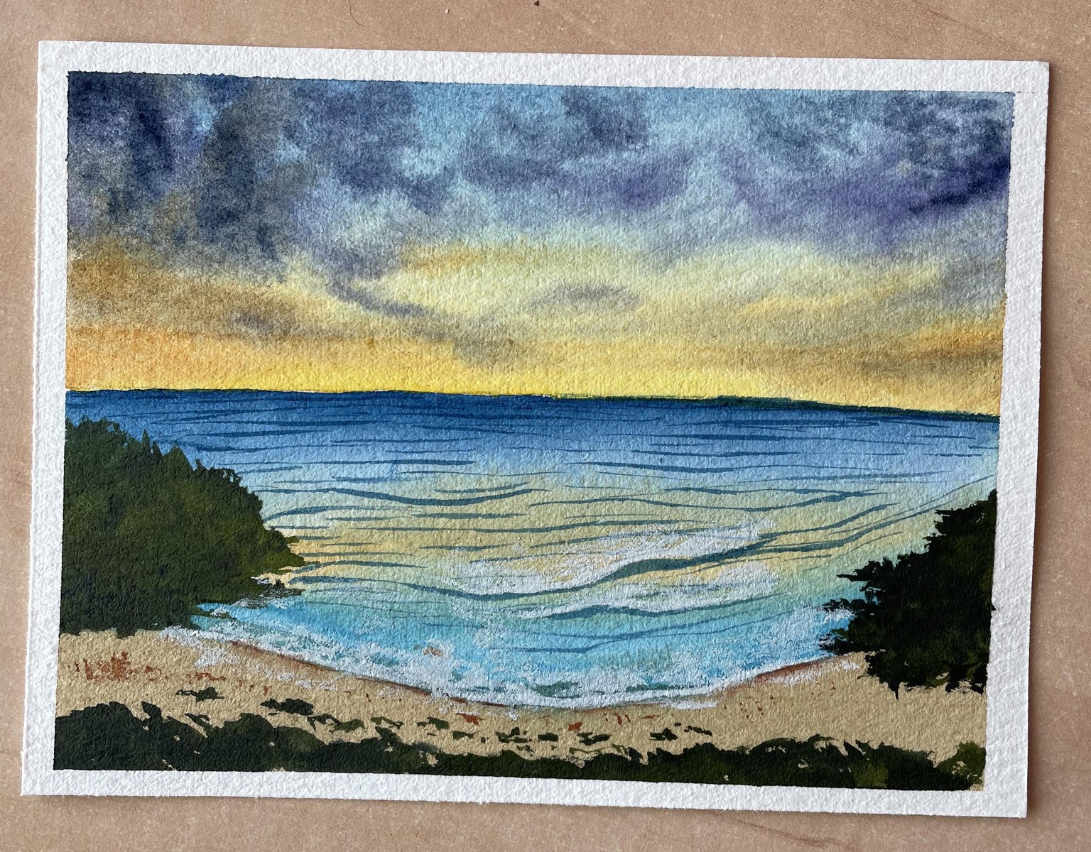 15 Summer Seaside Paintings - image 15 - student project
