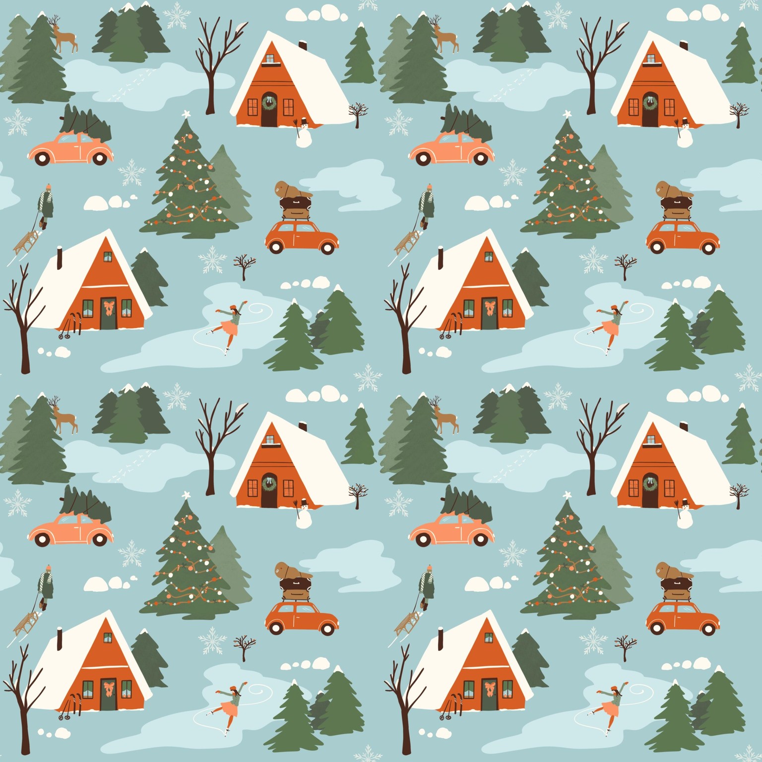 Winter scene - image 1 - student project