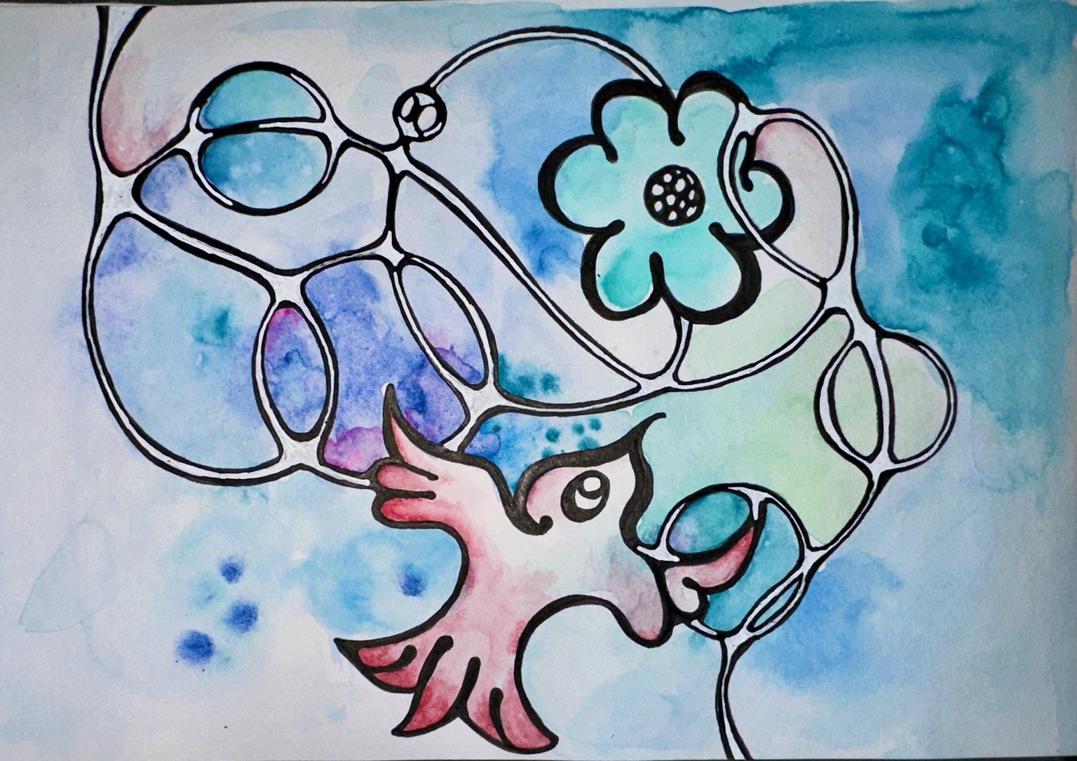 Neurographic Birdie - image 5 - student project