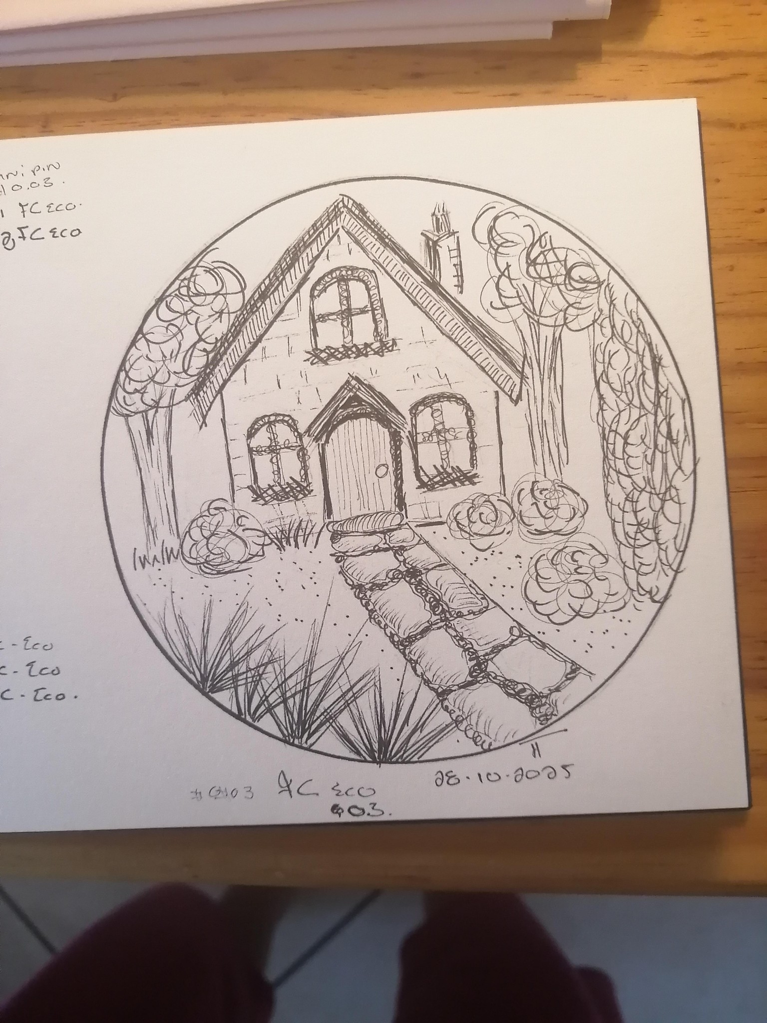 Pen drawing - image 1 - student project
