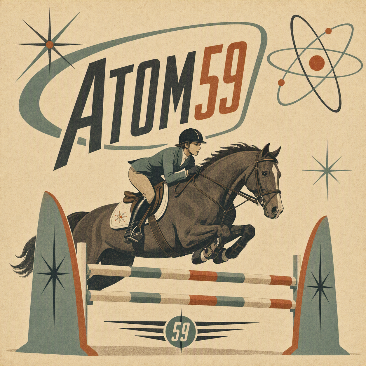 Retro-style fake companies & sports teams - image 2 - student project