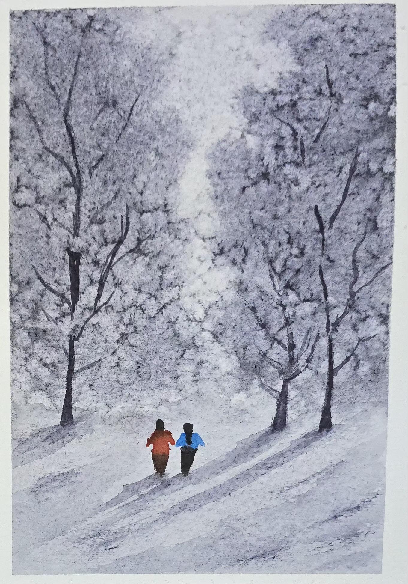 Snowy landscapes - image 2 - student project