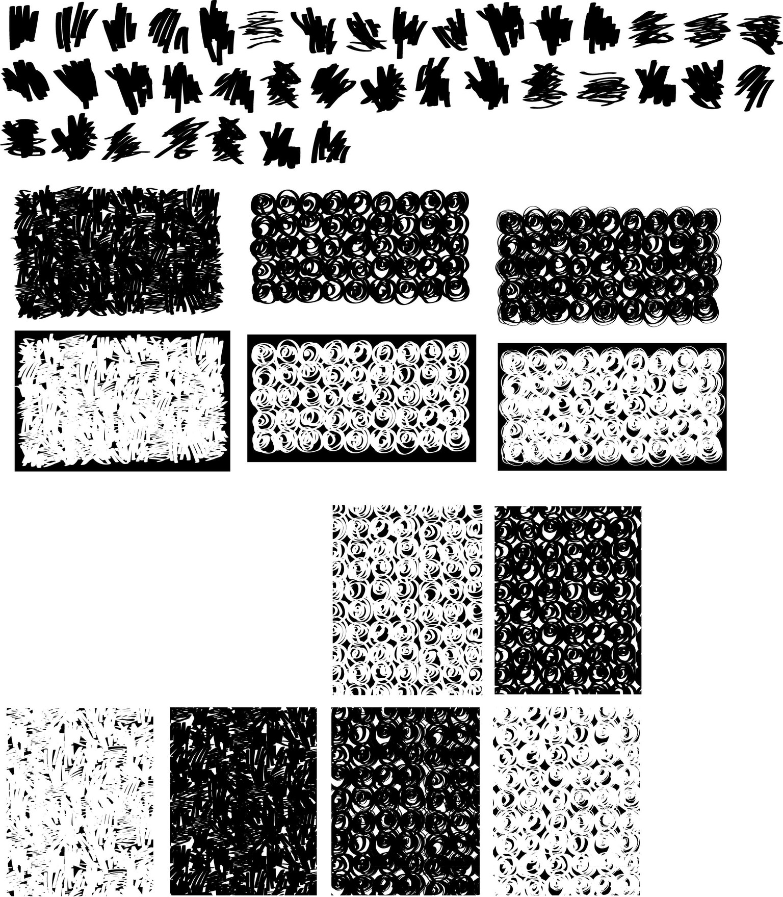 Scribble patterns - image 2 - student project