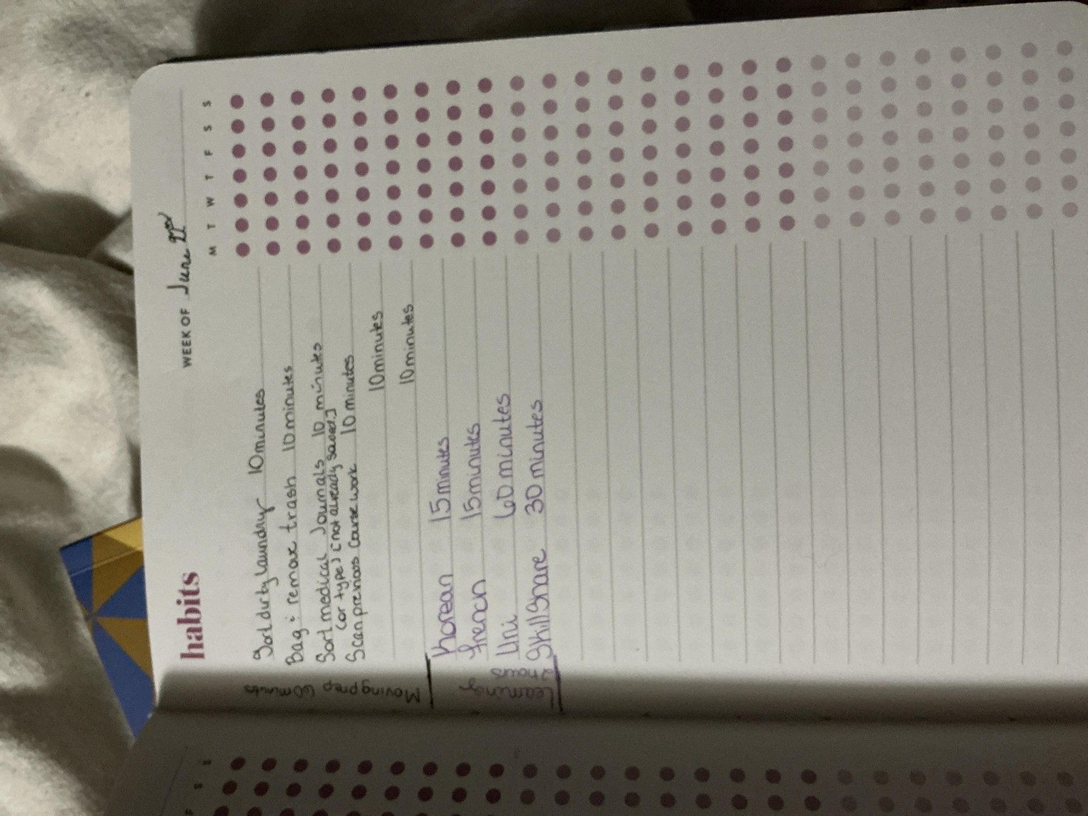 Simple weekly as monthly is overwhelming for me. - image 1 - student project