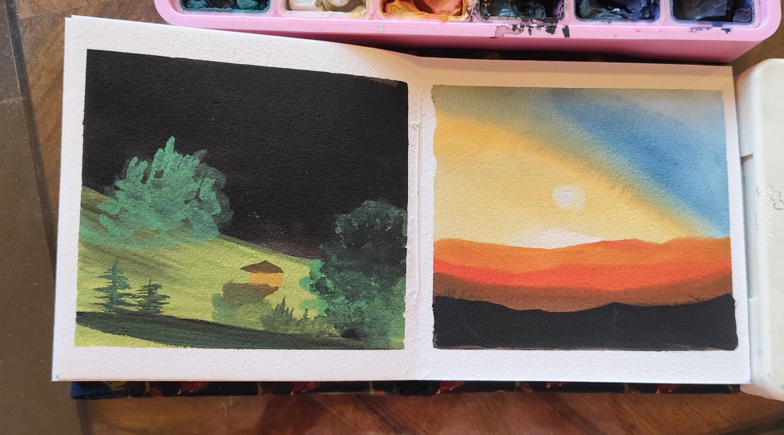 Gouache work - image 7 - student project