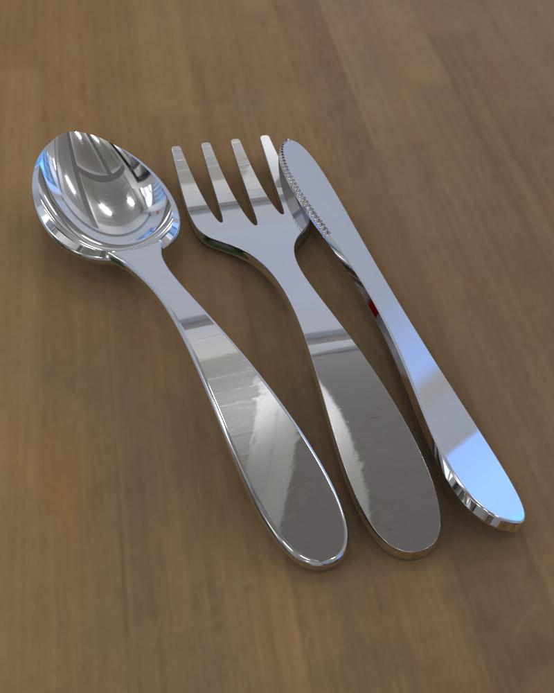 Cutlery - image 1 - student project