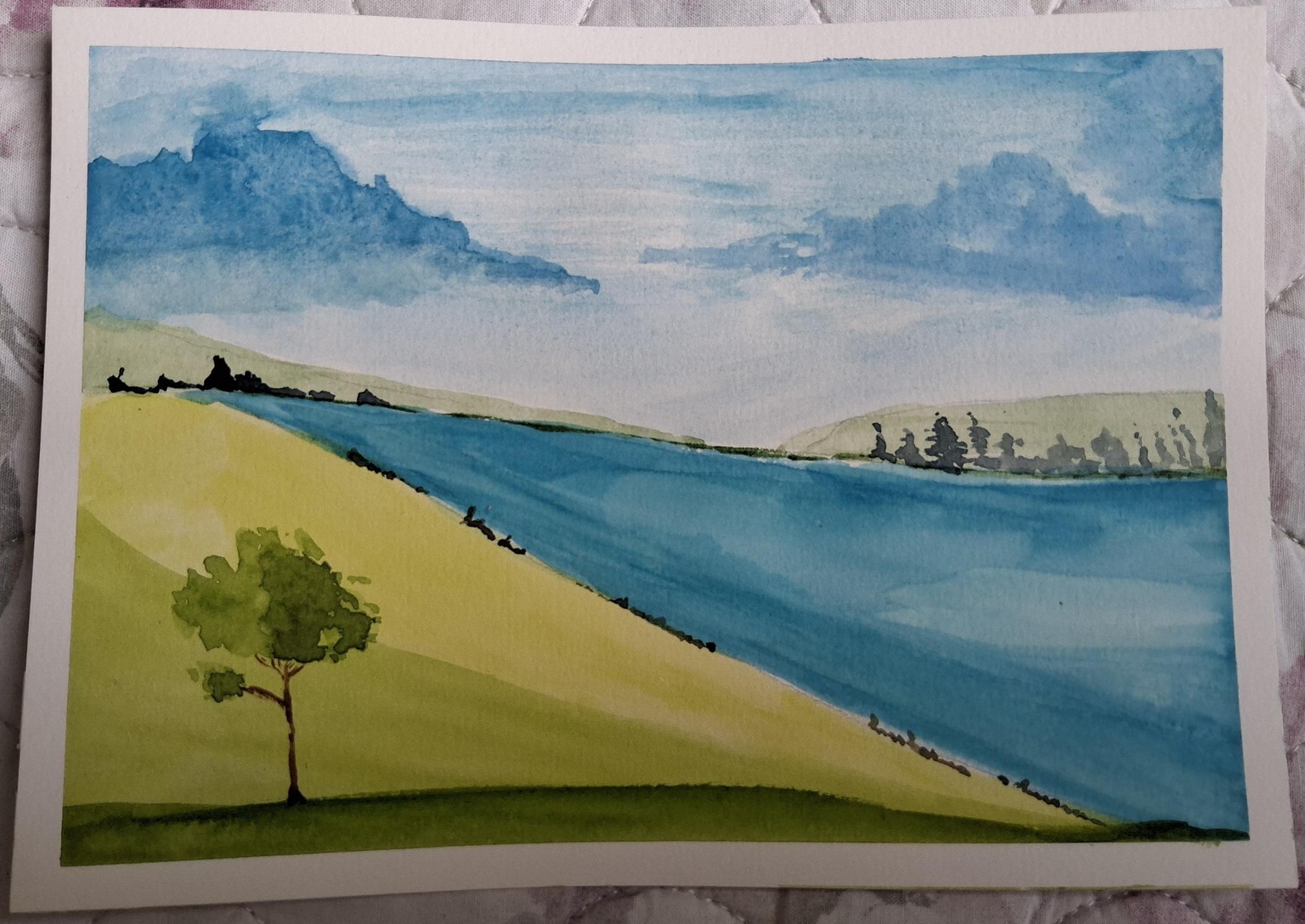 Watercolor Landscapes - image 4 - student project