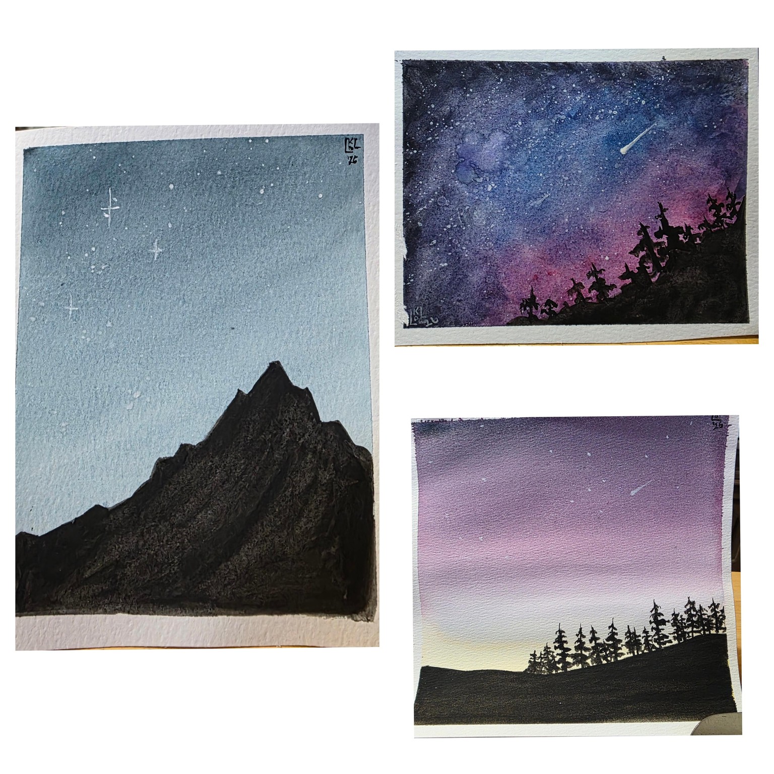 Night Skies practice - image 1 - student project