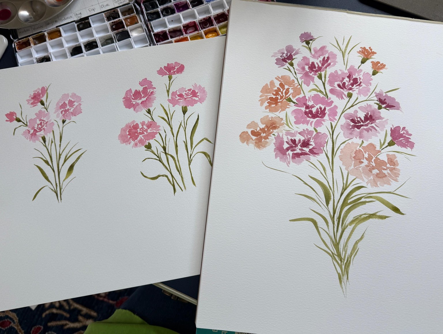 Carnations - image 1 - student project