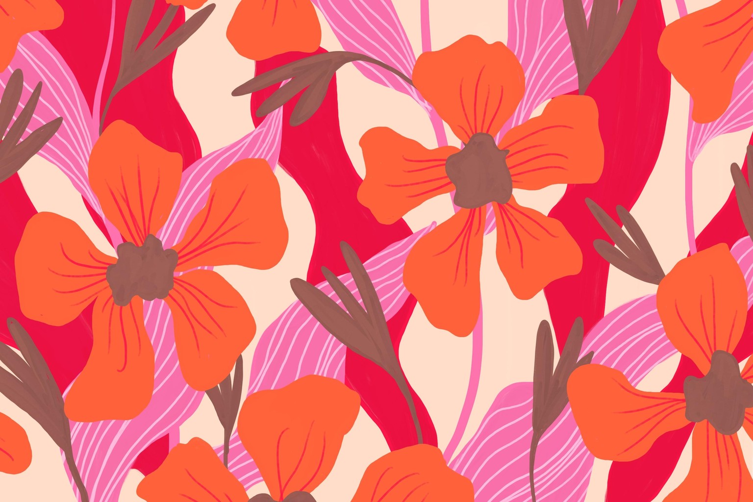 14 Acrylic Marker Florals - image 10 - student project