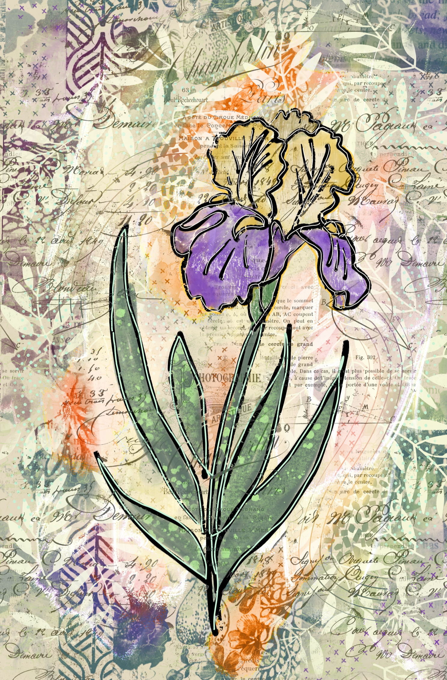 Art journal experiments - image 3 - student project