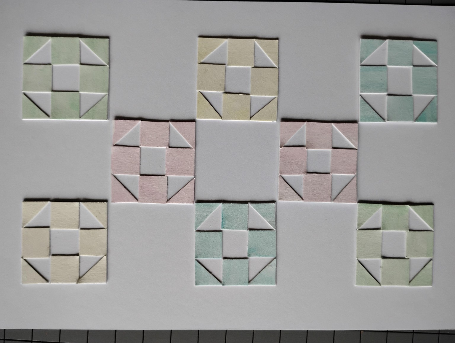 Paper Patchwork Quilt - image 1 - student project