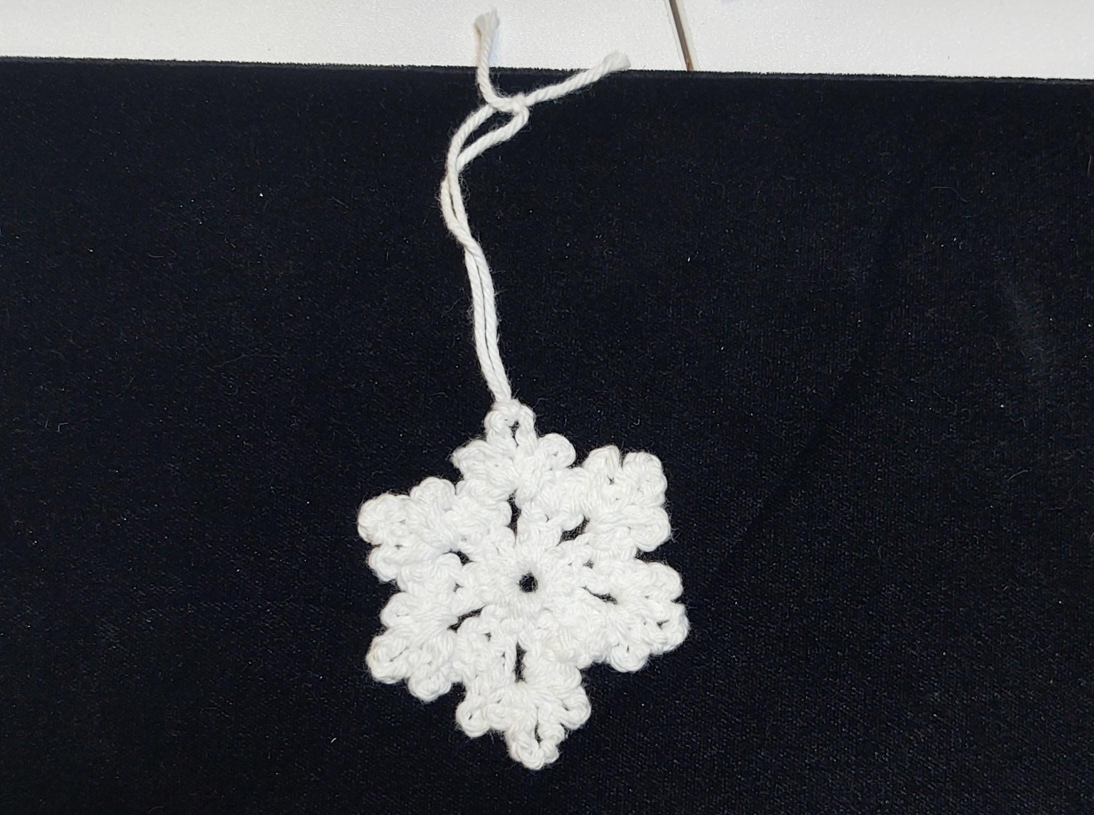 Crochet Snowflake - image 1 - student project