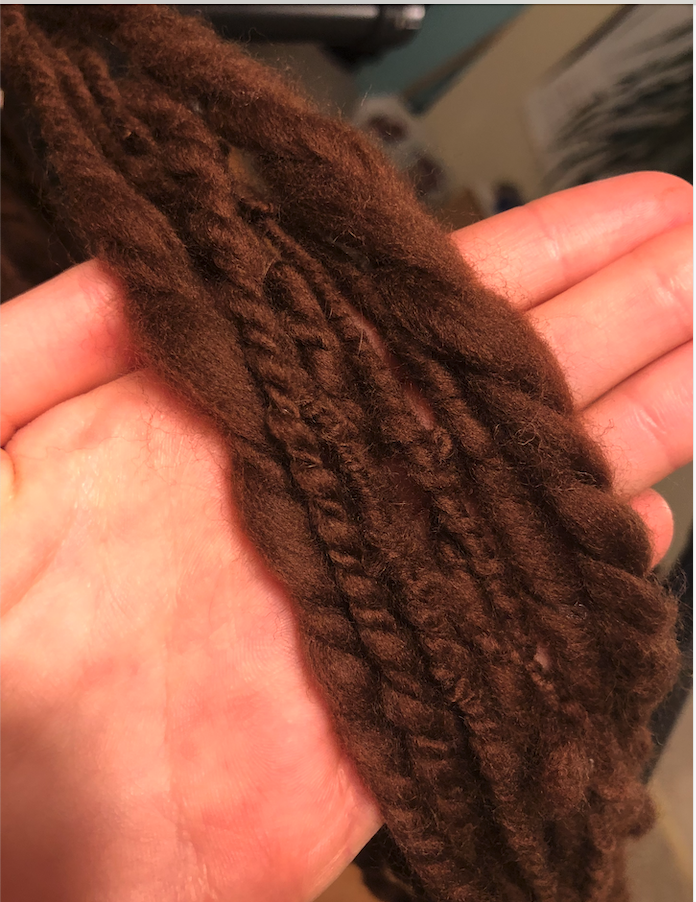 First Hand Spun Yarn! - image 2 - student project
