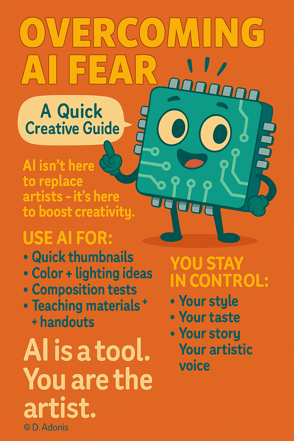Overcoming A. I Fears - image 2 - student project