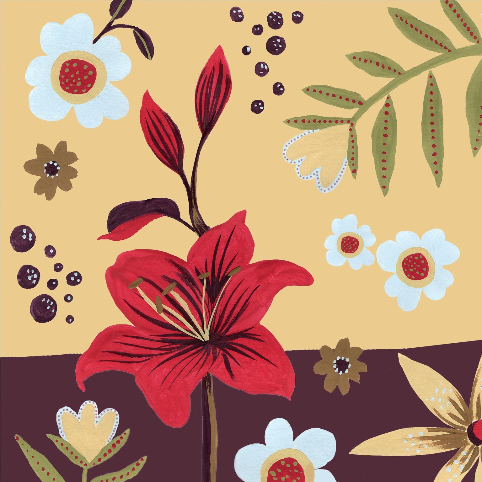 Floral greeting cards - image 4 - student project