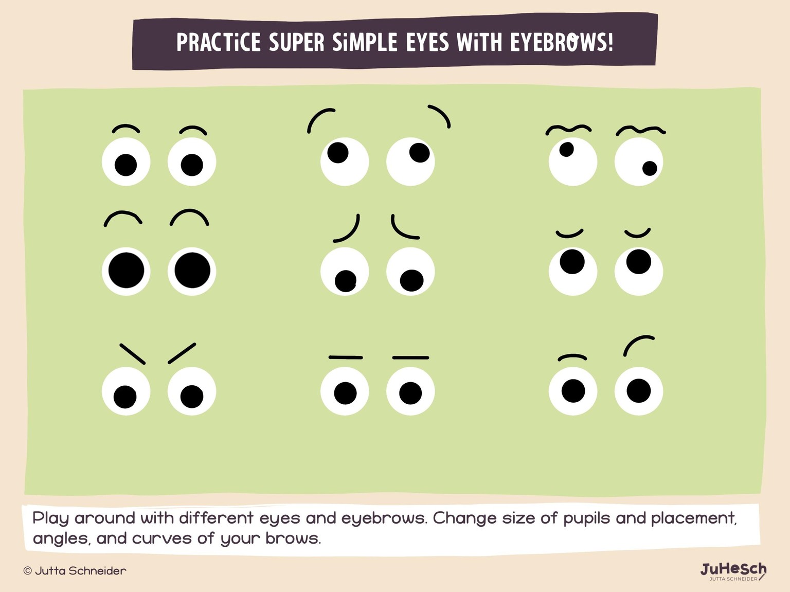 Expressive Eyes for Simple Characters - image 2 - student project