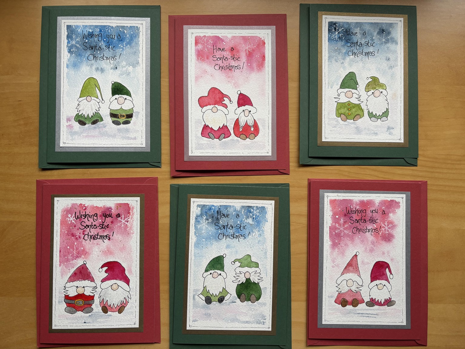 Santa-stic Christmas cards - image 2 - student project