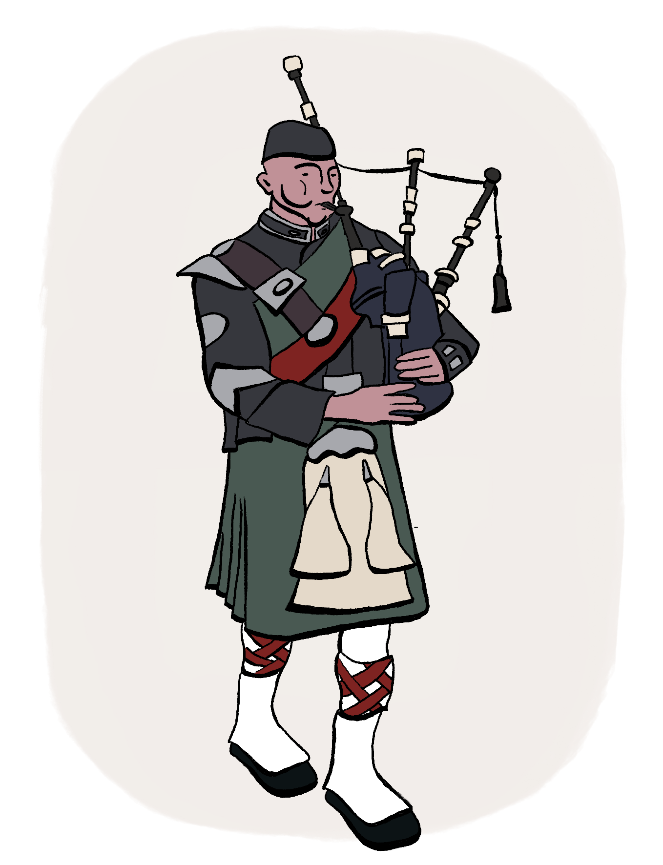 Wee Line Illustration 🏴󠁧󠁢󠁳󠁣󠁴󠁿 - image 2 - student project