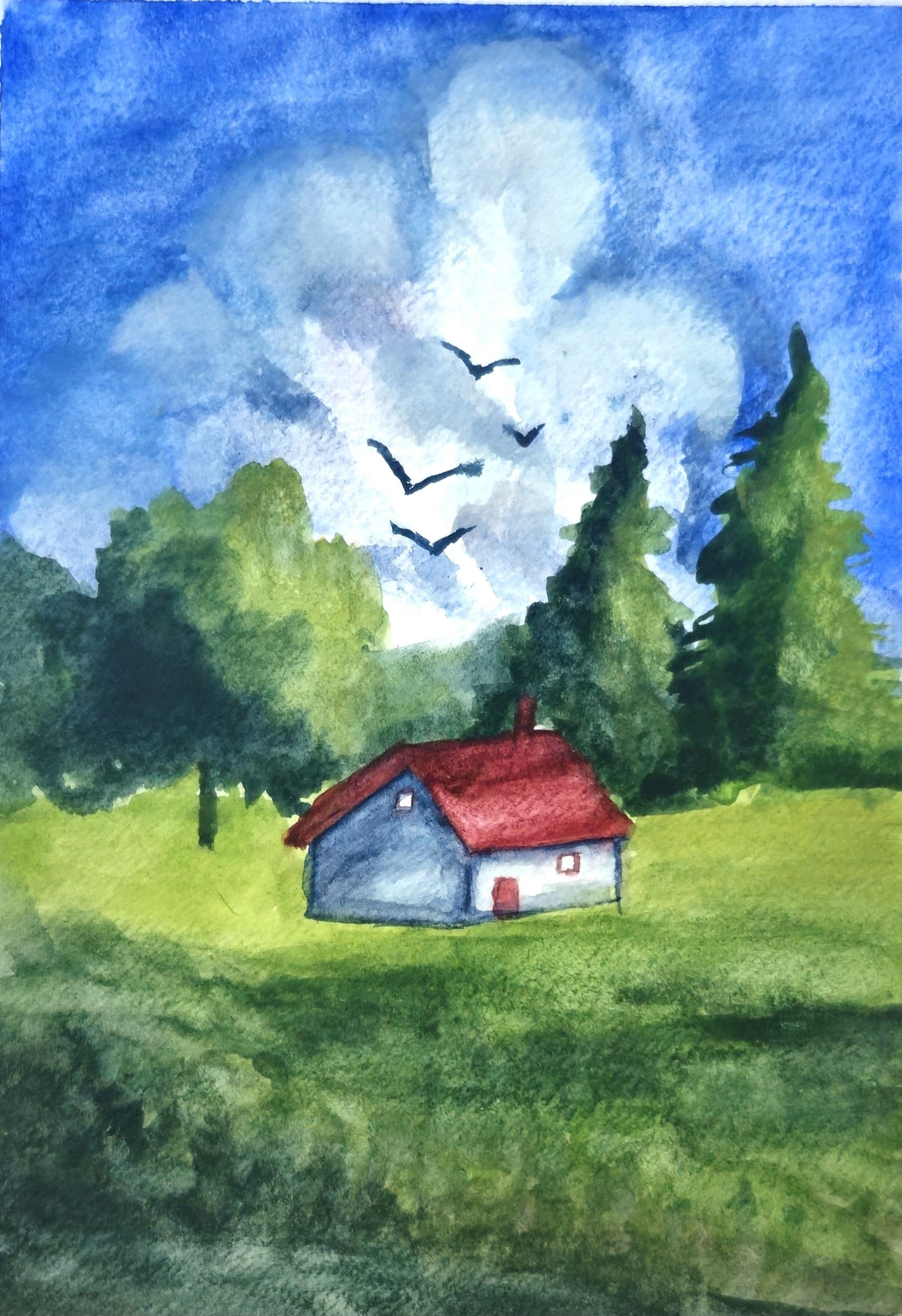 Sunlit Cottage - image 1 - student project
